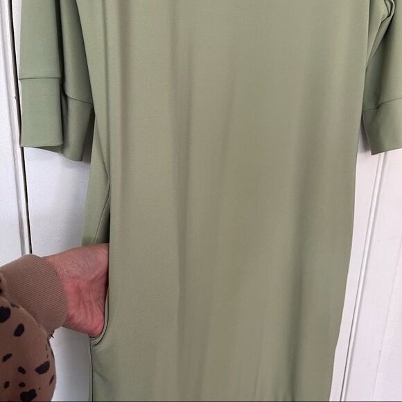 Audrey Whitmore Classic elbow Sleeve shift dress - Picture 4 of 6